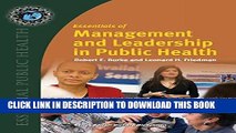 MOBI DOWNLOAD Essentials Of Management And Leadership In Public Health (Essential Public Health)