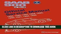EPUB Saab 900 16 Valve Official Service Manual: 1985, 1986, 1987, 1988, 1989, 1990, 1991, 1992,
