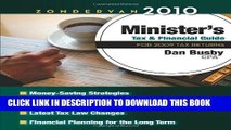 [READ] Mobi Zondervan 2010 Minister s Tax and Financial Guide: For 2009 Tax Returns (Zondervan