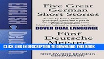 [PDF] Five Great German Short Stories: A Dual-Language Book (Dover Dual Language German) Full Online