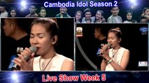 ម៉ង់ ចាន់កញ្ញា _ Cambodian idol Season 2 _ Live Show Week 5, Hang Meas HDTV on 27 Nov 2016
