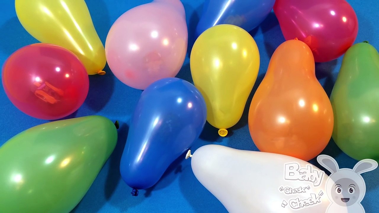 Learn Colours with Balloon Pop! Opening Surprise Balloons with Toys! Lesson 2