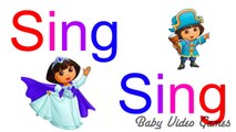ABC Song & Alphabet Songs Dora the Explorer | ABCs Nursery Rhymes Dora Cartoon Animation