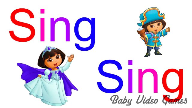 ABC Song & Alphabet Songs Dora the Explorer | ABCs Nursery Rhymes Dora Cartoon Animation