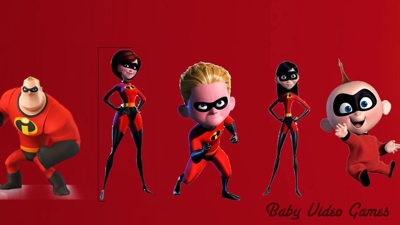 Daddy Finger the Incredibles Disney Cartoon Nursery Rhymes Alphabet ABC Songs for Children