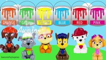 Zootopia Zootropolis Nickelodeon Paw Patrol with Paint and Eggs Learn Colors Series