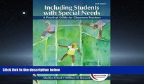 READ THE NEW BOOK  Including Students with Special Needs: A Practical Guide for Classroom Teachers