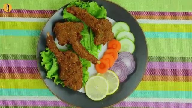 Fried Mutton-Lamb Chops Recipe (Eid Recipe)
