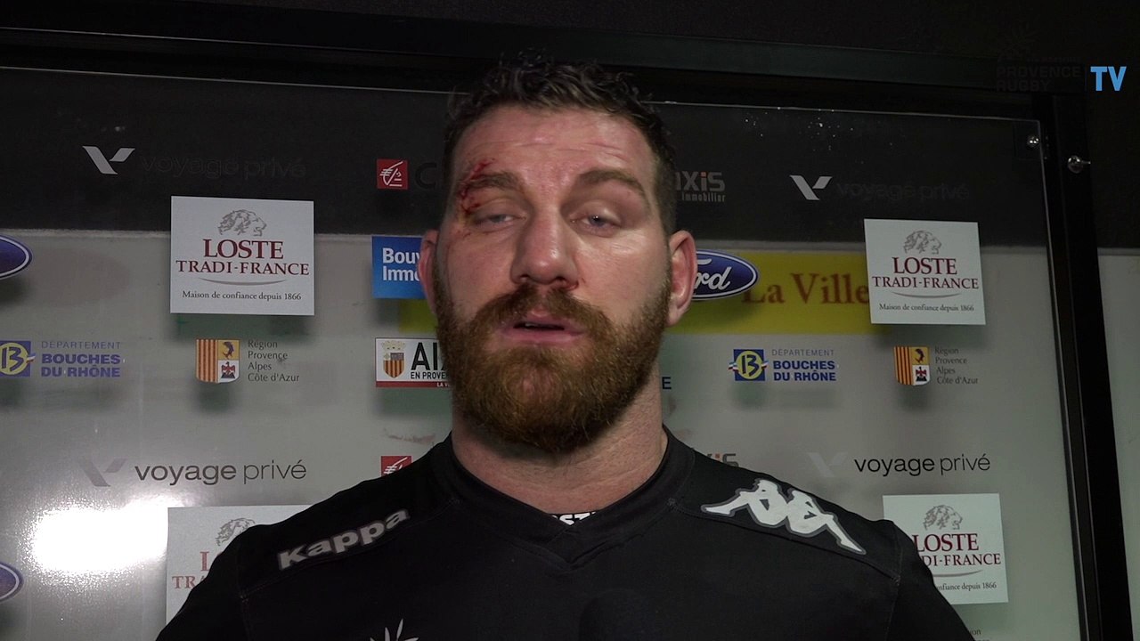 Cédric Beal après Provence Rugby / Romans