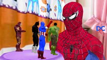 Colors Gorilla BigFoot Frozen Elsa Chase Spiderman Hulk Finger Family Nursery Rhymes For Children