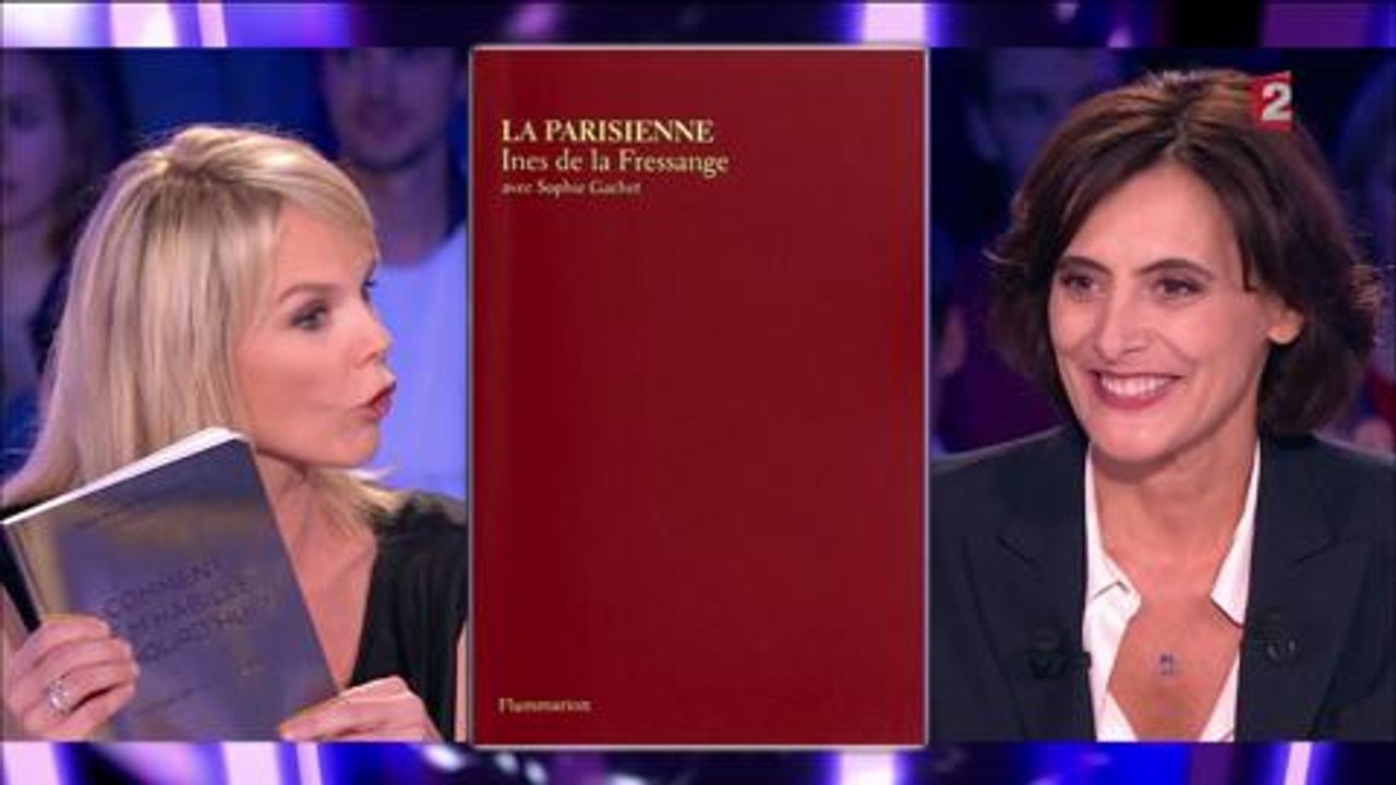 ONPC, F2 : Vanessa Burggraf allume le livre d'Ines de la Fressange