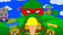 Ninja Turtles, MICHAELANGELO, DONATELLO | Ice Cream Cone Surprise Eggs #Animation