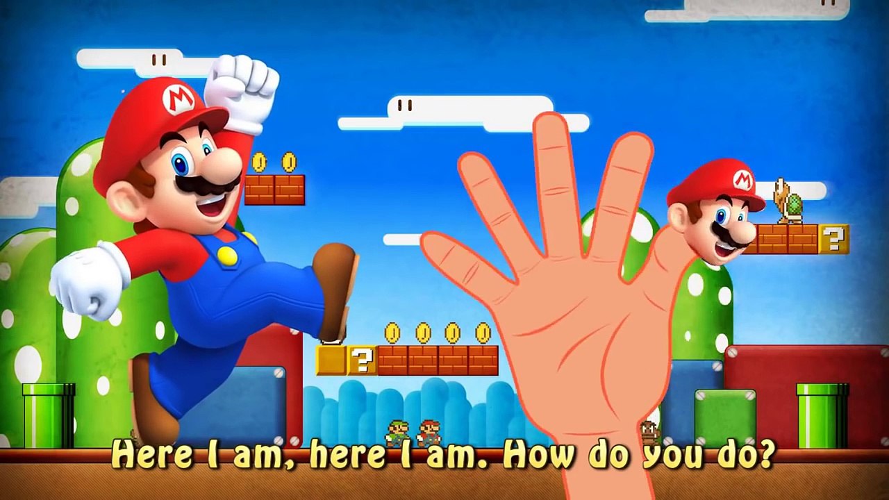 Finger Family Finger Family Super Mario Finger Family Songs Super Man Finger Family Parody