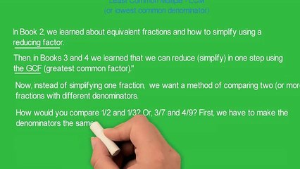 Least Common Multiple - LCM - Book 7