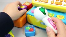 Learn Colors Slime Toys Cash Register Shopping Market Toy Surprise Egg #Nursery Rhymes Songs