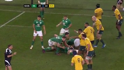 L'interception astucieuse de David Pocock