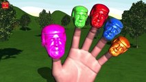 DONALD TRUMP - GORILLA CANDY WALKING Finger Family & MORE | Nursery Rhymes In 3D Animation