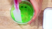 초록 형광펜으로 액체괴물 만들기 액괴 오호 포핀쿠킨 가루쿡 미니어쳐 키네틱샌드 popin cookin Miniature