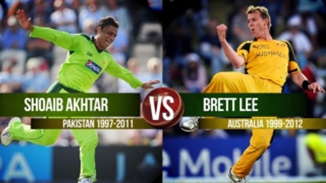 Shoaib Akhtar vs Bratt Lee
