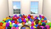 Learn Colors with Animated 3D and Surprise Eggs Ball Pit Show 90 Minutes ! Learn