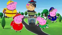 Five Little Peppa Fun Costumes Jumping on the Bed | Nursery Rhymes and More Lyrics