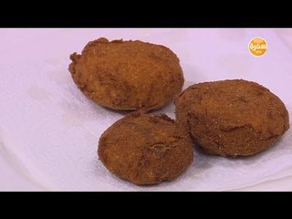 برجر بحلقات البصل والجبنة | رانيا الجزار