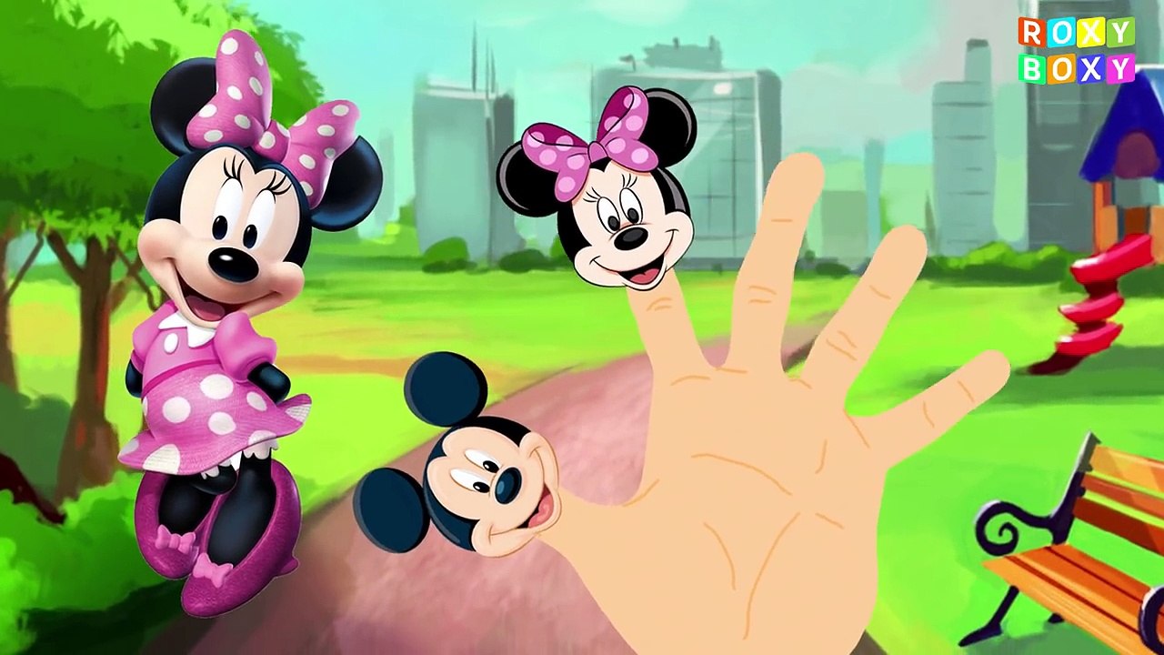 Mickey Mouse and Friends Finger Family Song - Nursery Rhymes Lyrics