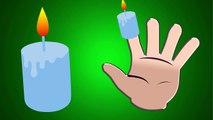 The Finger Family Birthday Candle Nursery clhildren rhymes | Finger family songs kids rhymes