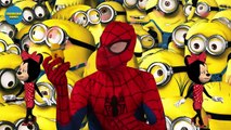 #Minions Finger Family #Finger Family Song #Minions #Spiderman #Minions Song | HD