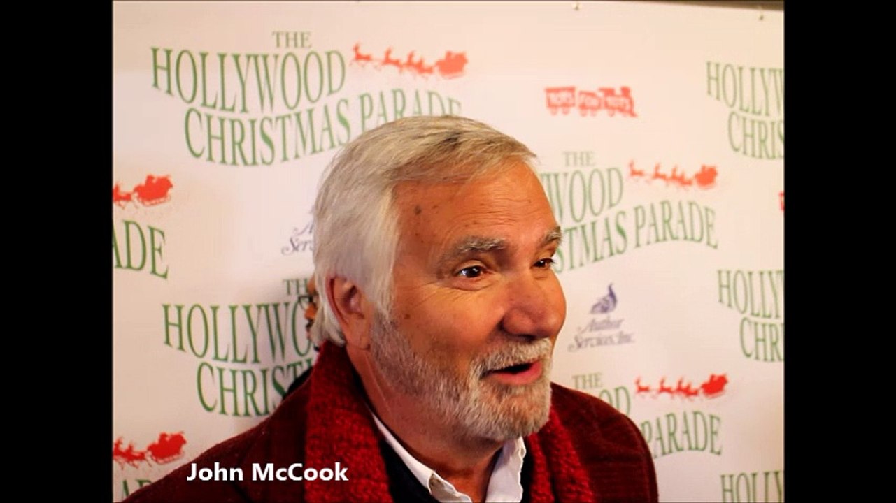 John McCook of The Bold and Beautiful at the 2016 Hollywood Christmas Parade