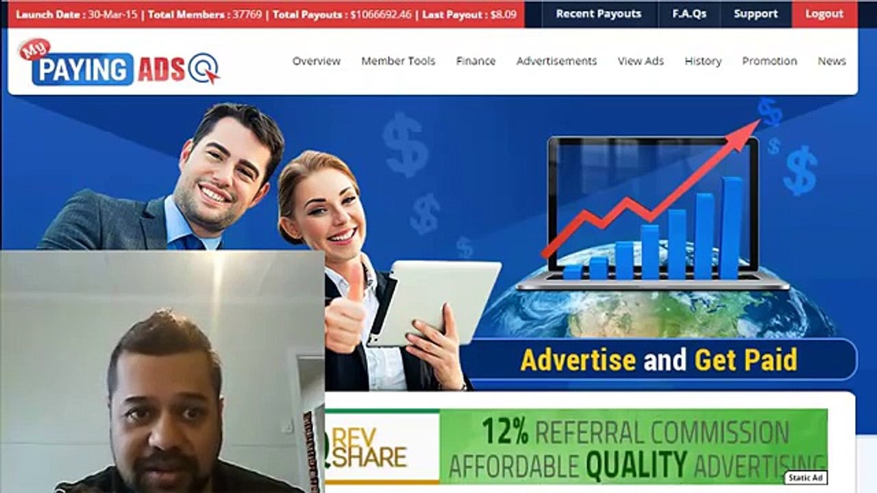How to Earn $1536 per day (Potentially) - My Paying Ads