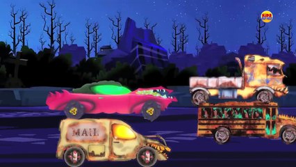 scary monster truck | Halloween special scary videos for children