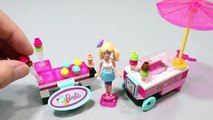 Mundial de Juguetes & Mega Bloks Barbie doll Ice Cream Cart Toys