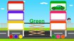 Learn Colors with Car Parking Cars Toys, Colours for Children, Colors with Cartoon Car Parking