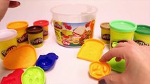 Play-Doh Picnic Bucket How to make playdough sandwich Playdoh Picnic Bucket Hasbro Toys