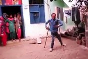 What a dance really I shocked top dance by this Disable man