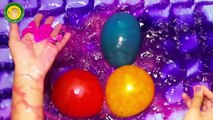 5 Wet Colours Balloons | Learn colors water balloon Finger Family nursery rhymes compilation