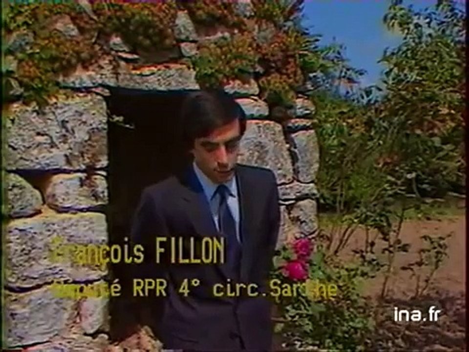 François FILLON benjamin de l'Assemblée Nationale (1981)