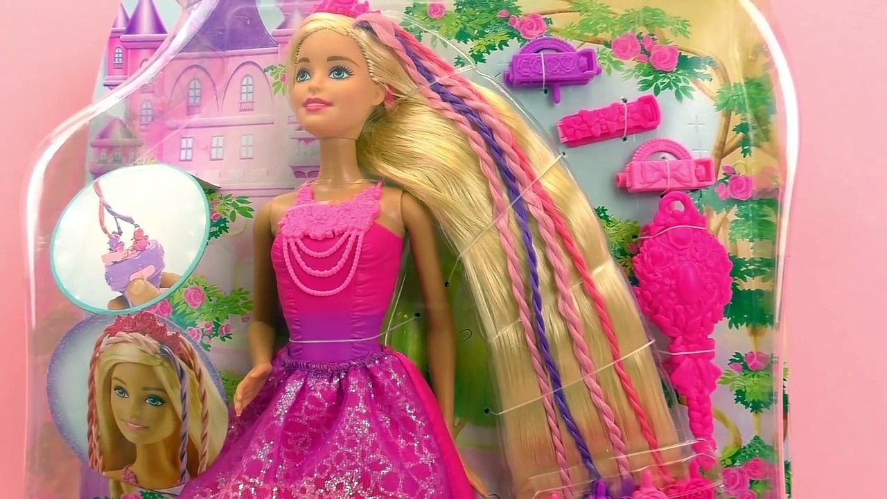 Royaume des cheveux magiques - Barbie Endless Hair Kingdom – Coiffer sa Barbie   Démo