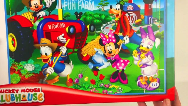 Mickey Mouse Clubhouse Puzzle Disney Clementoni Mickeys Fun Farm 104 Daisy Goofy Donald Minnie