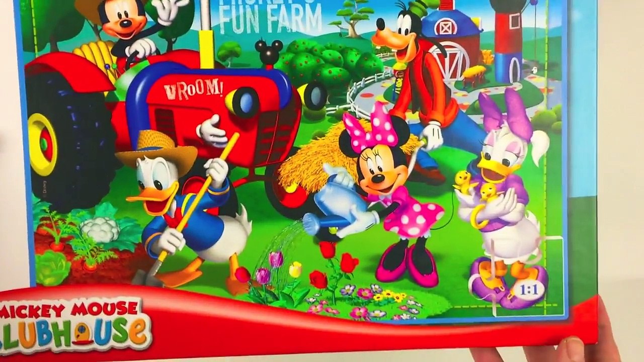 Mickey Mouse Clubhouse Puzzle Disney Clementoni Mickeys Fun Farm 104 Daisy Goofy Donald Minnie