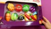 Unboxing Shopping Basket Vegetables Toys Cutting Velcro Cooking Playset
