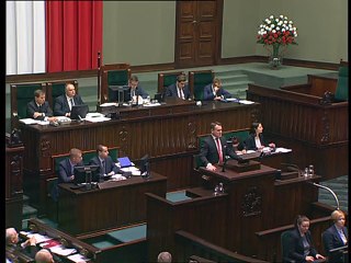 Poseł Dominik Tarczyński - Wystąpienie z dnia 16 listopada 2016 roku.
