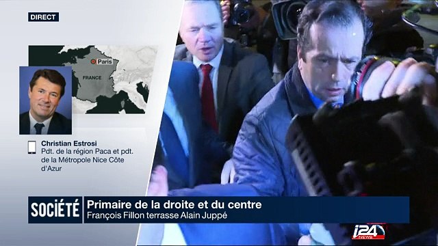 Réaction de Christian Estrosi à la victoire de Fillon
