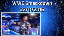 WWE Smackdown 29 November 2016 Highlights-Wwe smackdown 11-29-2016 highlights 29-11-2016