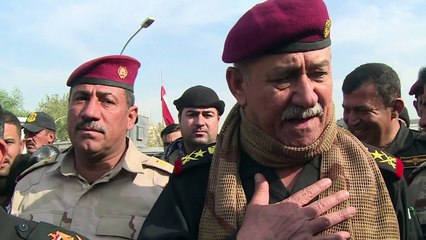 رايات بيضاء وزغاريد لاستقبال القوات العراقية في الموصل