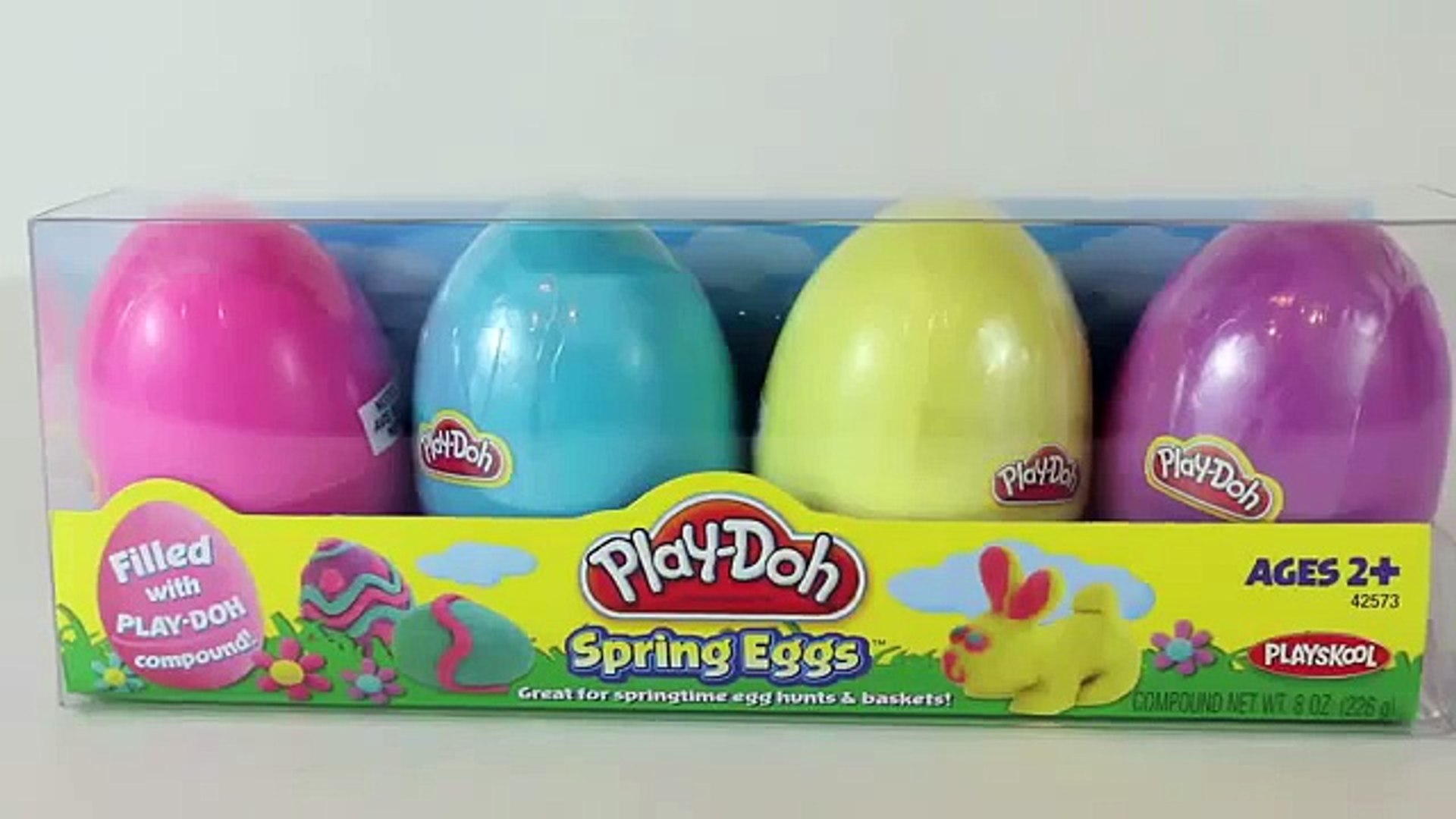 play doh spring eggs
