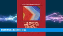 FAVORIT BOOK The Medical Malpractice Handbook Bruce Livingston TRIAL BOOKS