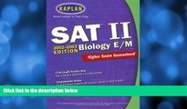 Pre Order Kaplan SAT II Biology 2002-2003 (Kaplan SAT Subject Tests: Biology) Kaplan On CD