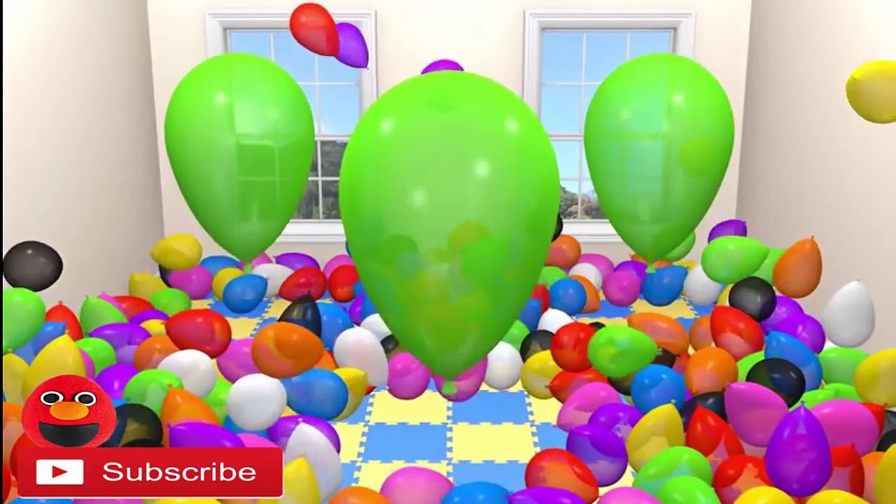 Learn Colors with Surprise Eggs Compilation Prank 3D for Kids Toddlers Color Balls Smiley Face 5